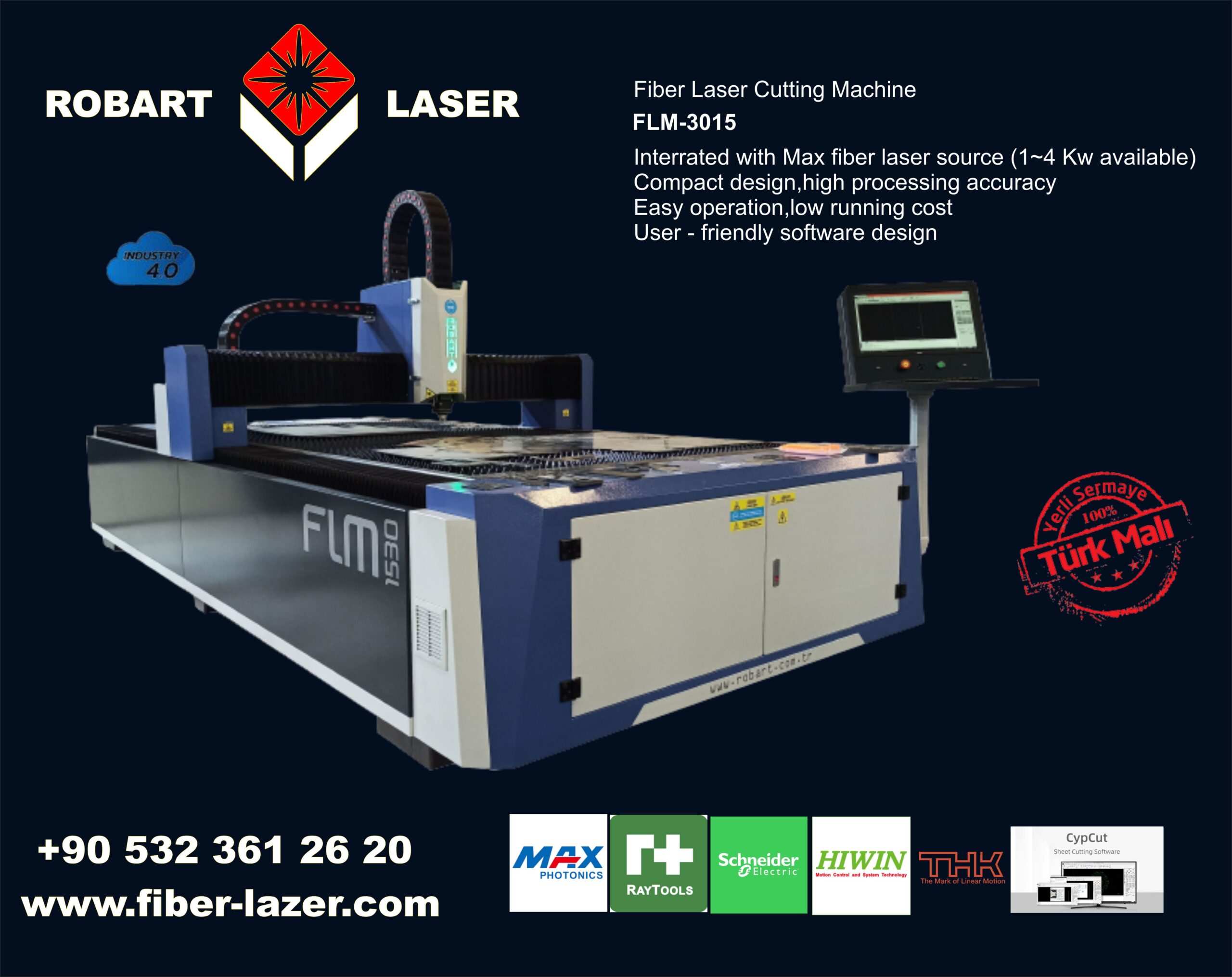 Metal Lazer Kesim Makinesinde Lazer Kaplama Işlemi - Fiber Lazer